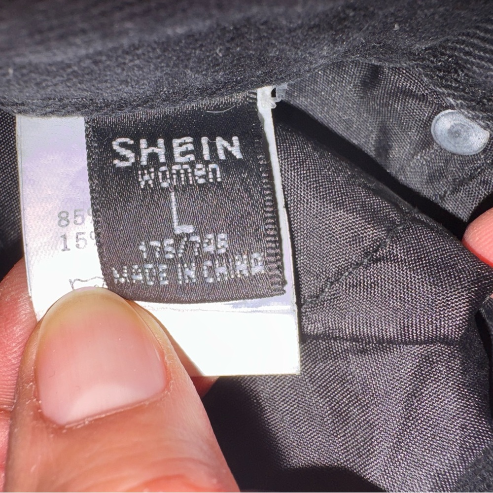 SHEIN Black Women's Top